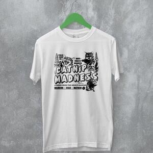 Cat Catnip Madness Public Enemy Funny Animal Pet Lover Humor Graphic T Shirt
